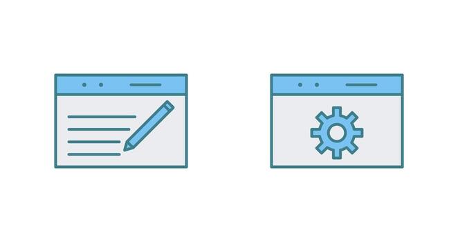 icono de vector de optimización de enlace único