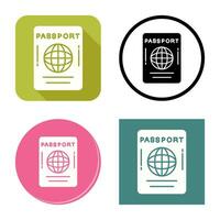 Passport Vector Icon