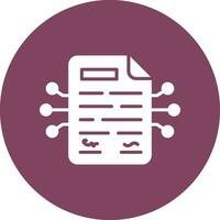Smart Contracts Vector Icon