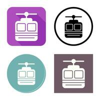 Cable car Vector Icon