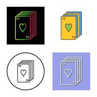 Deck of Cards Vector Icon