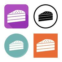 Cake Slice Vector Icon