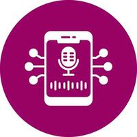 Voice Assistant Vector Icon
