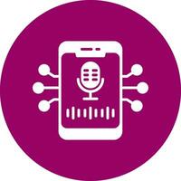 Voice Assistant Vector Icon