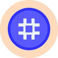 Hashtag Vector Icon