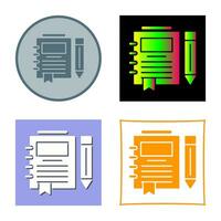 Journal Vector Icon