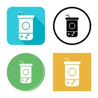 Chocolate Shake Vector Icon