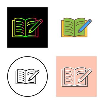 escribir icono vectorial vector