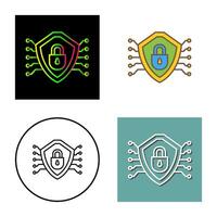 Cyber Security Vector Icon