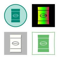 Coffee Packets Vector Icon