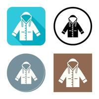 Raincoat Vector Icon