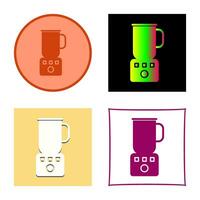 icono de vector de licuadora de café