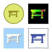 Work Bench Vector Icon