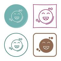 Happiness Vector Icon