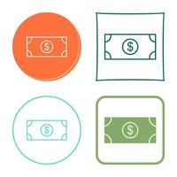 Dollar Bill Vector Icon