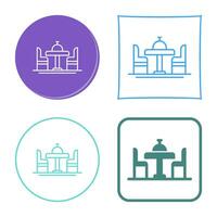 Dinning Table Vector Icon