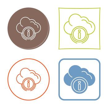 Cloud Computing Vector Icon