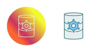 Unique Database Management Vector Icon