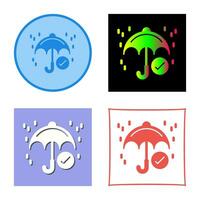 Keep Dry Vector Icon