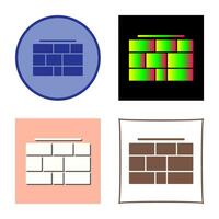 Brick wall Vector Icon