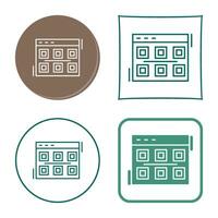 Layout Vector Icon