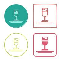 Rainbow Drink Vector Icon