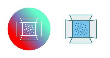 icono de vector de luces únicas