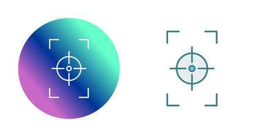 Unique Focus Vertical Vector Icon