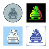 Car Protection Vector Icon