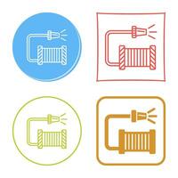 Water Hose Vector Icon