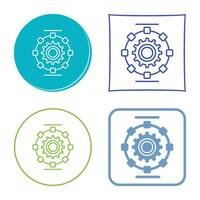 Automated Process Vector Icon