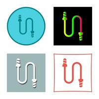 Jumping Rope Vector Icon