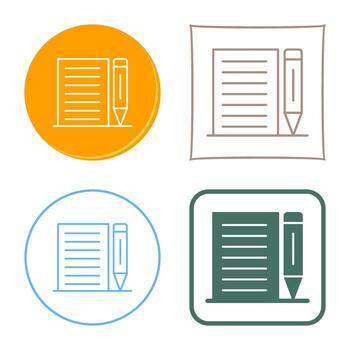 Note Vector Icon