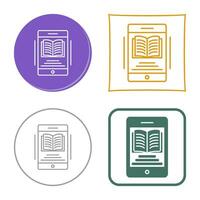 Ebook Vector Icon