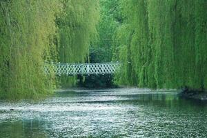 Low Angle View of Wardown Museum Public Park of Luton, England UK. Image Captured on May 10th, 2023 photo