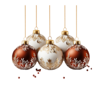 Christmas Png, Christmas Ornaments Png, Christmas Gift, Christmas Objects Png, Christmas Objects Clipart, Transparent Background, AI Generative png