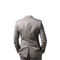 Suit Png, Suit back view, Suit back view png, Transparent Background, AI Generative png