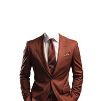 Suit Png, Suit front view, Suit front view png, Transparent Background, AI Generative png