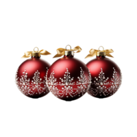 Kerstmis png, Kerstmis ornamenten png, Kerstmis geschenk, Kerstmis voorwerpen png, Kerstmis voorwerpen clip art, transparant achtergrond, ai generatief png