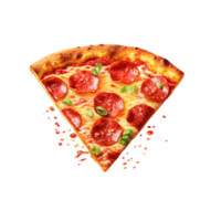 pizza, Pizza png, Pizza clipart, transparent arrière-plan, ai génératif png