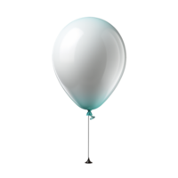 single ballon png, transparant achtergrond, ai generatief png