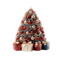 Kerstmis png, Kerstmis ornamenten png, Kerstmis geschenk, Kerstmis voorwerpen png, Kerstmis voorwerpen clip art, transparant achtergrond, ai generatief png