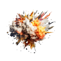 Explosion Png, Explosion Clipart, Transparent Background, AI Generative png