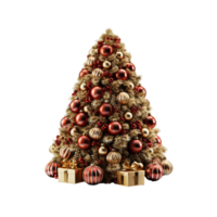 Natale png, Natale ornamenti png, Natale regalo, Natale oggetti png, Natale oggetti clipart, trasparente sfondo, ai generativo png