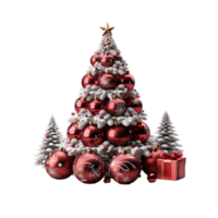 Kerstmis png, Kerstmis ornamenten png, Kerstmis geschenk, Kerstmis voorwerpen png, Kerstmis voorwerpen clip art, transparant achtergrond, ai generatief png