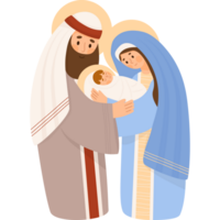 santo famiglia. Natale png