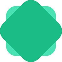 Abstract Geometric Intersection Square Background vector