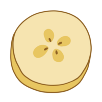 tropisch fruit, banaan, tekening png