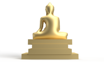 monaco cultura religione Budda buddista Asia Tailandia tempio meditazione antico vacanza statua tradizionale puja celebrazione febbraio magha puja giorno loto d'oro asana makha bucha bodhi bellissimo design png