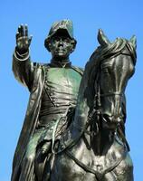 General Dufour statue, Geneva, Switzerland photo